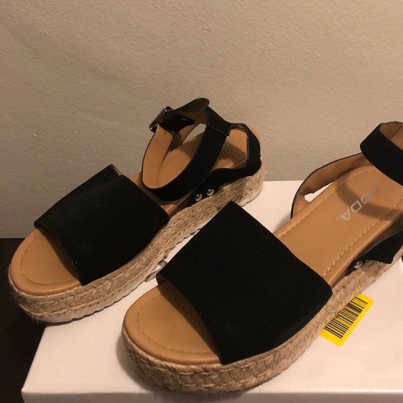 Soda Shoes - Espadrille Flatflorms